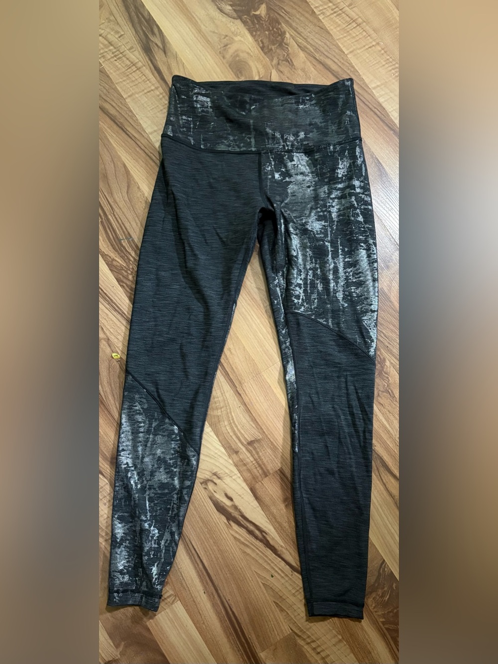 Lulu lemon grey Leggings with Heathered Shine